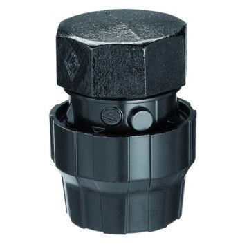 Aluminium end cap 63 mm