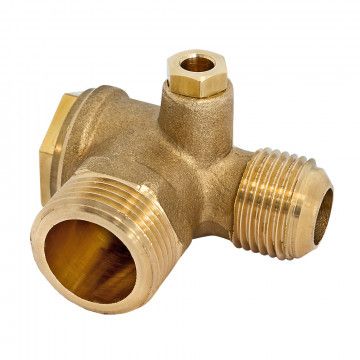 Non-return valve 3/8" -  3/4" M-bic.10 Viton
