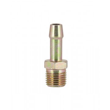 Air hose tail 6 mm x 1/4" male