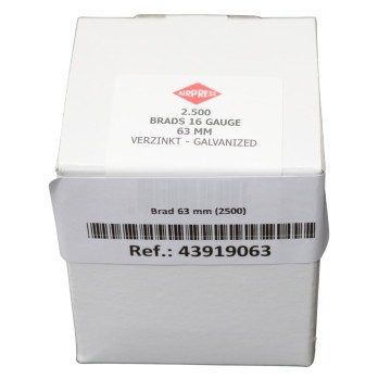 Brads 63 mm 2500 pieces