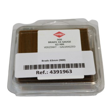 Brads 64mm blister 1000 pcs.