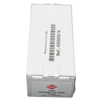 Minibrads Inox 50 mm 7000 pieces