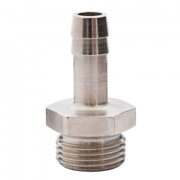 Air hose tail 8 mm x 3/8" male