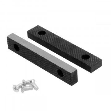 Protective jaws 125 mm replacement set with bolts for Swivel Vise 5" 125 x 160 mm