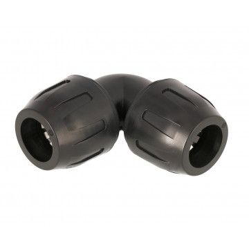 Elbow coupling 25 mm 90 degrees