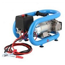 Silent 12V/24V car compressor